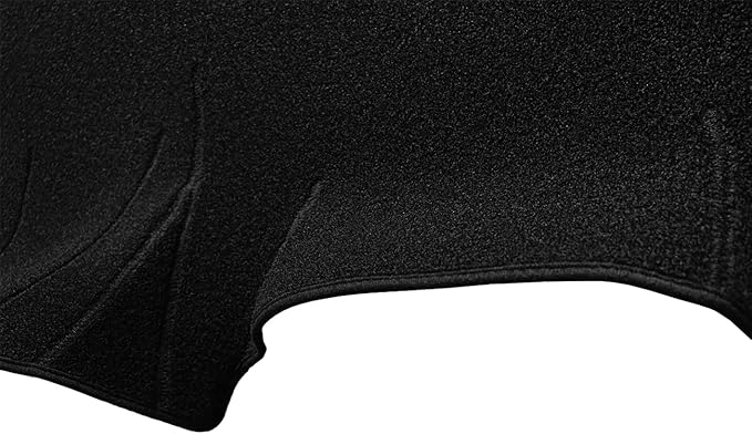 Dash Cover Mat Custom Fit for Toyota Sienna 2021-2025, Dashboard Cover Pad Carpet Protector (Black) F152