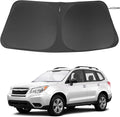 Windshield Sun Shade Custom Fit for 2014-2018 Subaru Forester Accessories Foldable Sunshade Sun Blocker Protect Car from Sun Rays & Heat Damage Keep Car Cooler