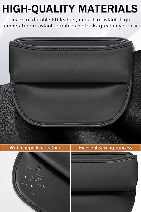 2 PCS Car Seat Gap Filler Organizer for Honda Accord Civic Ridgeline Accessories, for Honda Car Seat Gap Plug