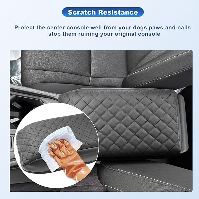 CDEFG 2023-2026 Accord Center Console Cover, for 2023 2024 2025 2026 Honda Accord 11th Gen Accessories Armrest Cover Center Console Pad Arm Rest Cushion Cover