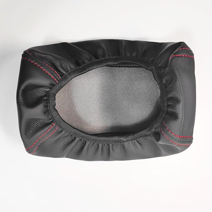 Compatible with Center Console Armrest Cover for Hyundai Tucson 2005-2009 Leather Arm Rest Storage Box Lids Cushion Protector Pad