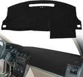 Dash Cover Mat Custom Fit for Chevy Chevrolet Uplander, Pontiac Montana, Buick Terraza, Saturn Relay (Black) K202