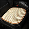 Car Seat Chair Back Cushion for Hyundai Tucson 2015 2016 2017 2018 2019 2020, Wooden Beads Ventilate Mesh Lumbar Brace Strong Durable Relieve Fatigue Summer Interior Accessories,B-Seat pad