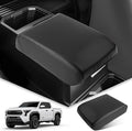 BIBIBO 2024 2025 Tacoma Center Console Cover,Armrest Cushion for 2024 2025 Toyota Tacoma Truck Console Lid,Car Arm Rest Pad Seat Box Cover,Tacoma Interior Accessories Arm Rest Cover 2024 Toyota Tacoma