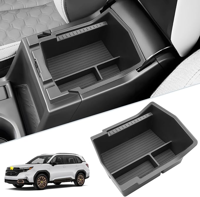 SKTU for 2025 2026 Subaru Forester Accessories Center Console Organizer for 2025 2026 Subaru Forester (Base/Premium/Sport/Limited/Touring) Console Tray 2025 2026 Forester Middle Console Organizer