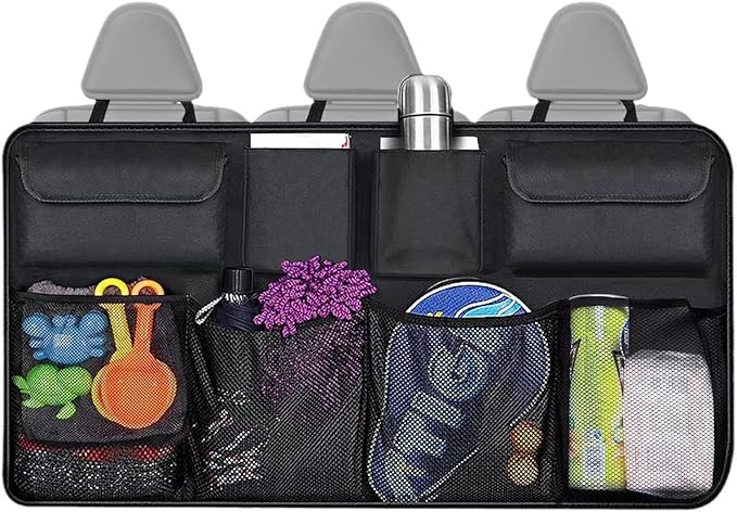Large Capacity Backseat Trunk Organizer for Chevrolet Equinox EV 2024, Car Trunk Organizer, Collapsible Car Storage Bag with 8 Pockets