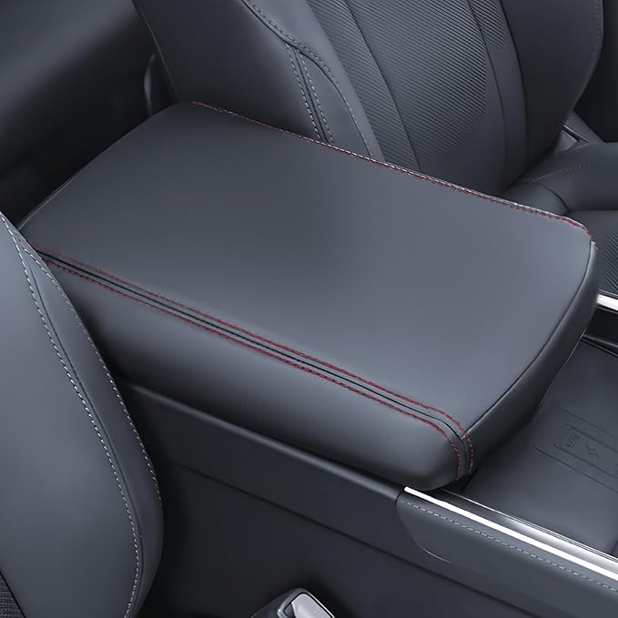 Armrest Cover for 2024 2025 Lexus GX550 Premium/GX 550 Luxury/GX 550 Overtrail Accessories Center Console Middle Lid Pad Protector for Car Elbow Rest