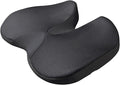 Car Seat Cushion for Long Driving, Ergonomic Memory Foam Seat Cushion, Car Seat Cushion for Back Pain and Lumbar Support Non Slip and Easy Clean for Driving Gaming Chair and Travel C Black