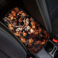 Deer Car Center Console Cover Pad Cute Arm Rest Cover for Cars Car Armrest Covers Protector for Car Armrest Storage Box Universal Auto Interior Accessories