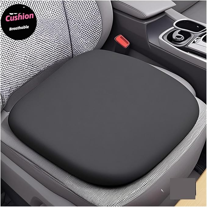 Memory Foam Car Seat Cushions with Lumbar Support - Cool and Breathable Comfort for Car and Office Seats(H,40x40cm)