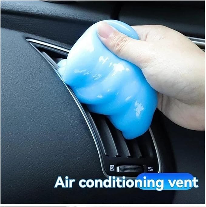 Car Cleaning Gel - Reusable Remover for Interior, Air Vents, Keyboards & Notebooks - Magic Mud Detail Tool(CJN-1PCS)