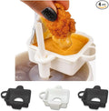 4 Pack Stay Saucy Dipping Sauce Holders for Car – Cup & Straw Mount Clips for Stanley Tumblers – French Fry & Nugget Condiment Clip – Ketchup & Ranch | Made in USA