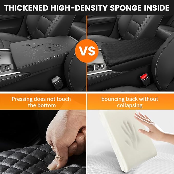 Honda Accord 2023 2024 2025 2026 Center Console Cover Armrest Cover Armrest Cushion Pad Cover for Honda Accord Accessories