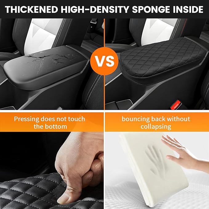 Car Center Console Cover Armrest Cover for 2024 2025 2026 Chevy Trax, Armrest Cover Center Console Pad Interior Accessories Car Armrest Seat Box Cover Protector