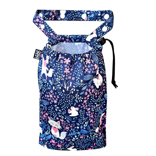 RMMOORORO Cute Hanging Car Trash Garbage Bag 100% Leakproof Waterproof Multipurpose for Car Back Front Seat Console with Hanging Strap (Jungle Animal)
