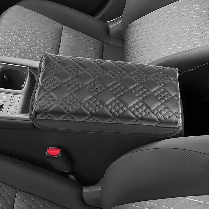 SKTU for 2026 Nissan Sentra Armrest Cover for 2026+ Nissan Sentra (S/SV/SR/SL) Center Console Cover Nissan Sentra 2026 Accessories Center Console Cushion Pad 2026 Sentra Soft Seat Box Pad-Thickened
