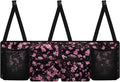 Car Trunk Organizer and Storage, Cherry Blossom Large Capacity Backseat Hanging Storage with 4 Storage Bag Car Accessories, Backseat Car Organizer Universal for Cars, Truck, vans