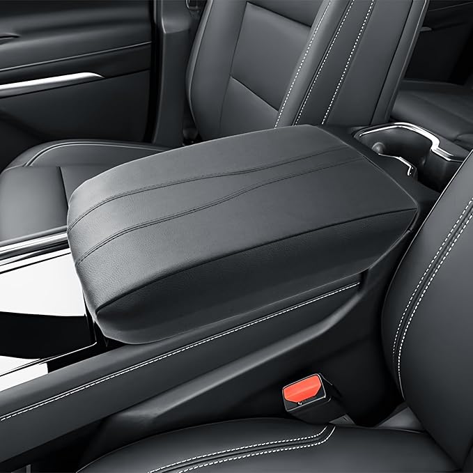 BIBIBO 2024 2025 Traverse Center Console Cover for 2024-2026 Chevy Traverse (RS/Z71/LT/LS) Arm Rest Cover 2024 2025 Traverse Accessories 2025 Traverse Console Armrest