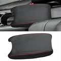 Compatible with Center Console Armrest Cover for Honda HRV 2016 2017 2018 2019 2020 2021 2022 Leather Arm Rest Storage Box Lids Cushion Protector Pad