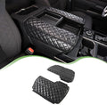 Center Console Armrest Cover Protector Pad Compatible with Toyota Tundra Sequoia 2022-2025 Leather Car Console Armrest Seat Cushion Waterproof Armrest Cushion Lid Interior Accessories (Style D)
