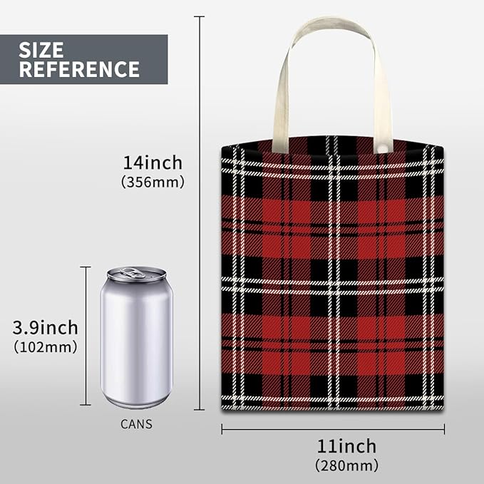 ABUIFDK Car Trash Can, Hanging Car Organizer and Storage Bag, Trash Bin for Vehicle, Travelling, Camping Black and Red Checkerboard
