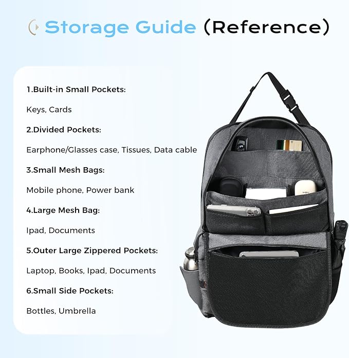 Coverado Backseat Car Organizer 2 Packs, Heavy-Duty Durable Dual-Way Use Car Back Seat Organizer Waterproof with Multi Pockets, Zipper Closure Design, Protect Valuables from Spills, Keeps Car Tidy
