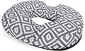 Donut Pillow for Hemorrhoids Seat Cushion for Tailbone Pain Relief - Gray Home Office Chair Cushion for Long Sitting Work - Memory Foam Car Seat Cushions for Driving Butt Pain Pressure