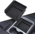 BANKKY Console Organizer Accessories for Tesla: Model Y/3 2021 2022 2023 2024 Highland Velvet Anti-Scratch Storage Box, Easy to Install with Smooth Slide