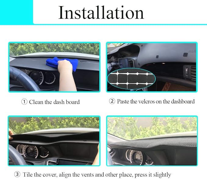 Yiz Dashboard Cover Dash Cover Mat Custom Fit for Dodge Ram 1500 2002-2005,2500/3500 2003-2005 (02-05 Dark Gray) Y22