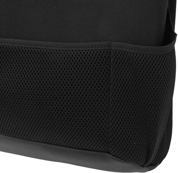 Car Back Seat Storage Bag, Car Back Seat Storage Bag with Strap Oxford Cloth PU Leather Muti Pocket Auto Backseat Holder, Back Seat Storage Pocket for Car Accessories Interior & Travel