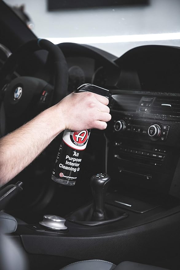 Adam's Polishes All Purpose Interior Cleaning Gel - Best For Detailing Leather Seats Vinyl Carpet Upholstery Plastic Rubber Interior Surfaces Floor Mats & Car Accessories Boat RV Motorcycle Parts