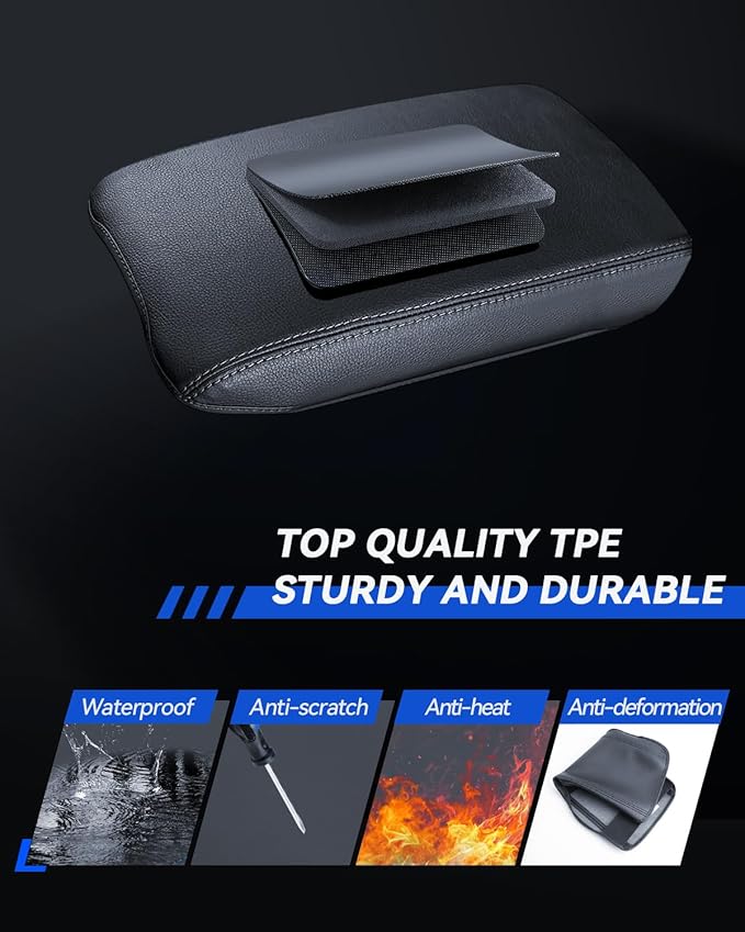 Armrest Cover for 2020 2021 2022 2023 2024 2025 Nissan Sentra Accessories Center Console Middle Lid Pad Protector for Car Elbow Rest