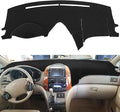 Dash Cover Mat Custom Fit for Toyota Sienna 2004-2010, Dashboard Cover Pad Carpet Protector (Black) F99