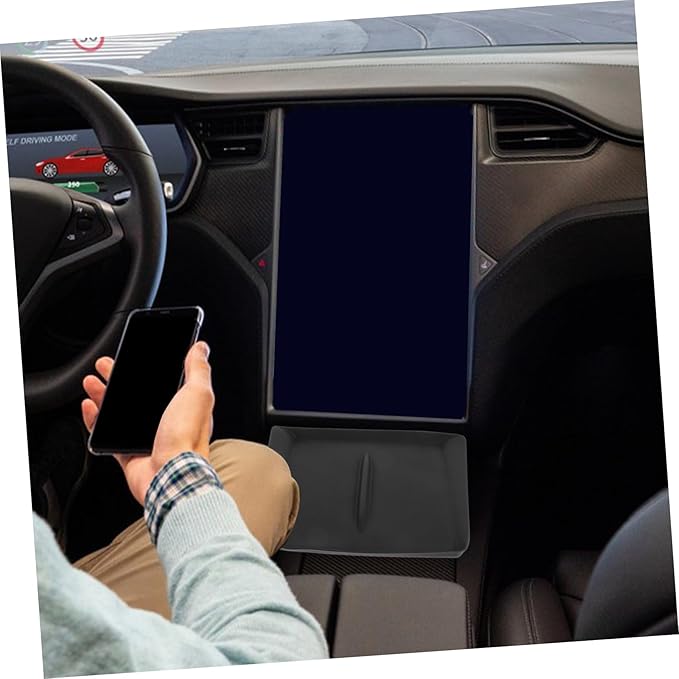 Cabilock Cordless Charging Silicone Pad for Skid Design Easy Installation Material for Effortless Charging Car Interior