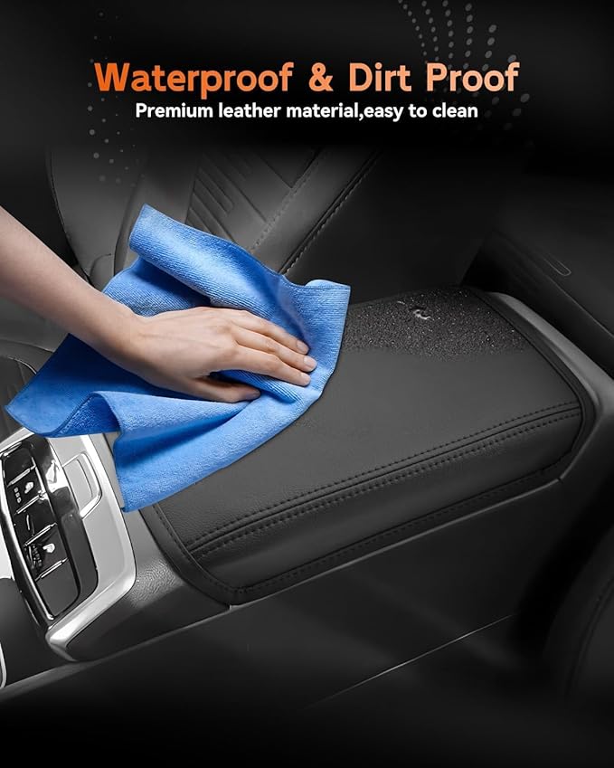 CDEFG for 2025 2026 Hyundai Tucson Center Console Cover Armrest Cover for 2022-2026 Tucson Accessories Arm Rest Protector Fit Pickup Version