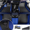 Custom Making Car Floor Mats Compatible with Audi BMW Mercedes-Benz Toyota Lexus Honda Infiniti Nissan Hyundai Kia All Models 2005-2026 (Black Beige and Blue)