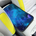Adastrah Car Center Console Cover,Nebula Galaxy Auto Center Console Pad,Armrest Cover Protector for Vehicle SUV Truck Car