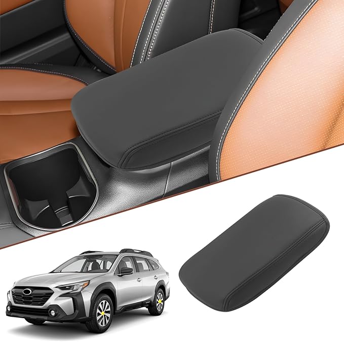 SKTU 2025 Outback Center Console Cover for 2020-2025 Subaru Outback / 2020-2025 Subaru Legacy Armrest Cover Subaru Outback 2025 Accessories 2025 Outback Wilderness Center Console Cushion