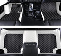 SARAHS Customized car Floor mats -Suitable for 99% of Cars, SUVs, and Trucks - car Pads to Protect Vehicle Interior Floor Accessories (White and Black)