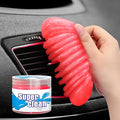 TeSabMi Car Cleaning Gel Car Cleaning Putty Car Putty Car Interior Cleaner Car Slime Car Detailing Kit Car Accessories Gifts for Men Women Stocking Stuffers Red