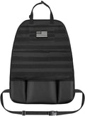 Upgrade 1000D Molle Seat Back Organizer with Pouches, Tactical Molle Vehicle Panel Car Seat Cover Protector Seat Back Organizers
