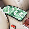 Tropic Leaf Auto Center Console Armrest Cover Pad, Universal Fit Waterproof Comfort Car Armrest Cushion for Most Vehicle SUV Truck