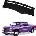 Dashboard Mat Cover for 1999-2006 GMC Sierra/Chevy Chevrolet Silverado 1500 2500 3500 HD,2000-2006 GMC Yukon/Chevy Suburban Tahoe Avalanche Nonslip Center Console Sunshield Glare UV Rays