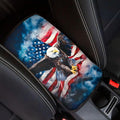 Eagle Flag Arm Rest Car Car Center Console Cover Auto Console Armrest Cover Easy to Install Universal Cars Interior Accessories Cars Arm Rest Cover 12.3 x 7.5 Inch