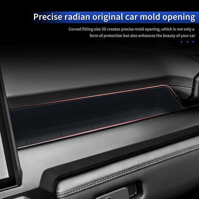Co-Pilot Silicone Storage Box for 2024 2025 2026 Toyota 4Runner & Tacoma Dashboard Tray Dashboard Organizer Interior Modification Accessories (Dashboard Tray Silica Gel Pad)