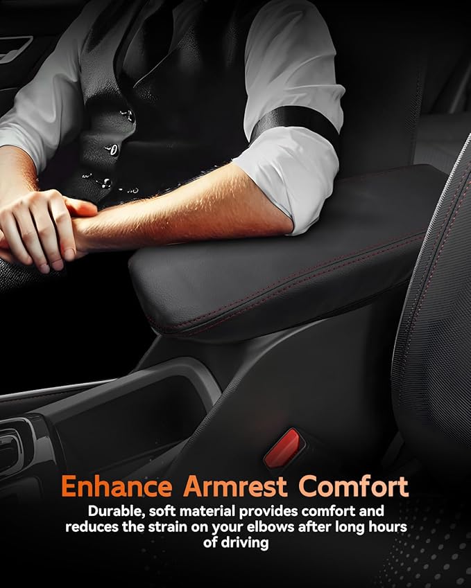 CDEFG for Chevrolet Trailblazer 2021-2025 2026 Center Console Cover Armrest Box Cover for Chevy Trailblazer (LS, LT, Activ, RS) Accessories Arm Rest Protector