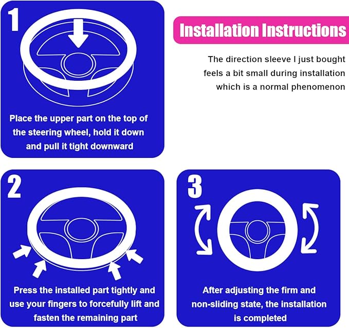 Elastic Stretch Steering Wheel Cover, Anti-Slip 15 inch Microfiber Odorless Breathable Ice Silk Car Steering Wheel Protector, Easy Carry, Warm in Winter & Cool in Summer (Coffee)