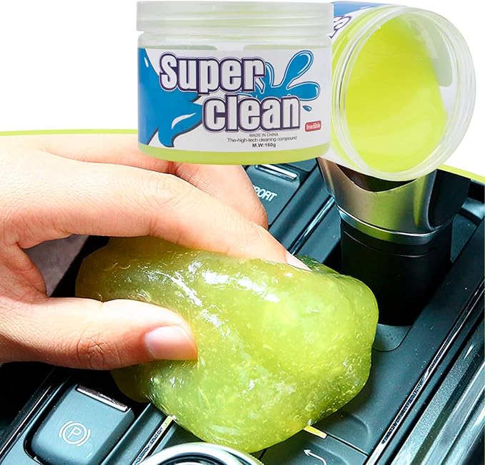x xotic tech Car Cleaning Gel for Car Detailing Putty Interior Cleaner Slime Auto Detail Tools Supplies Accessories Valentines Day Gifts for Him Her Men Women Stocking Stuffers Yellow