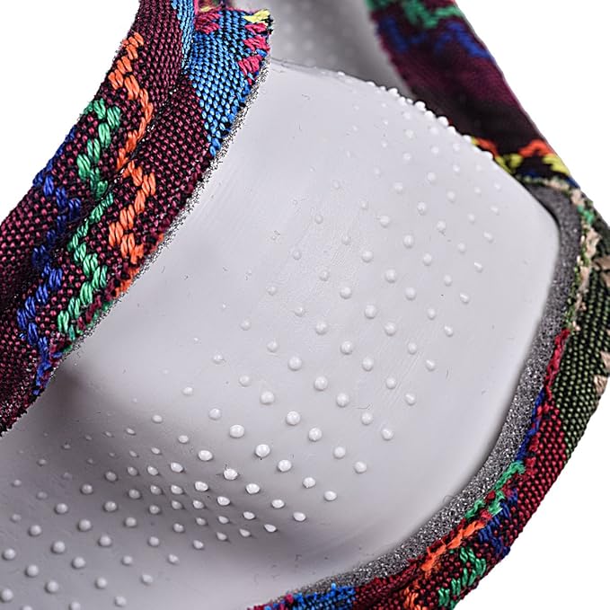 CAR PASS Boho Steering Wheel Cover, Ethnic Flax Cloth Universal Steering Wheel Cover,Anti-Slip Design, Fit 14.5-15 inches for Vehicles,Cars,SUV,Vans