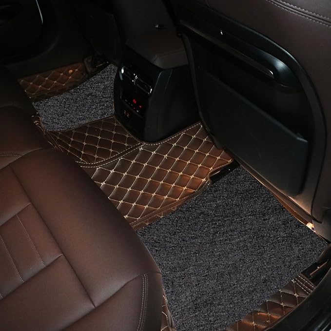 20PCS Black Disposable Car Floor Mats 19.6x15.7 Inch Heavy-Duty Automotive Floor Protectors for Car Wash & Detailing - Non-Slip Vehicle Interior Protector Fits SUV/Truck